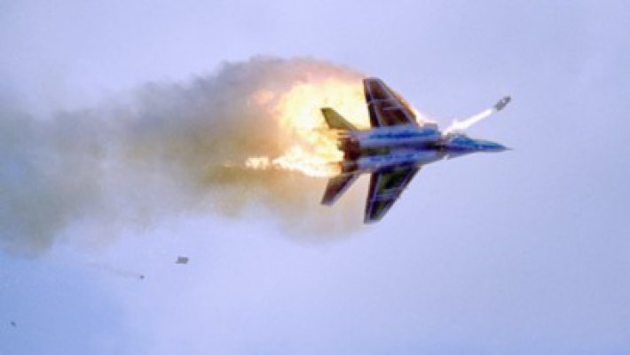 Un avion de vânătoare s-a prăbuşit în sudul Rusiei